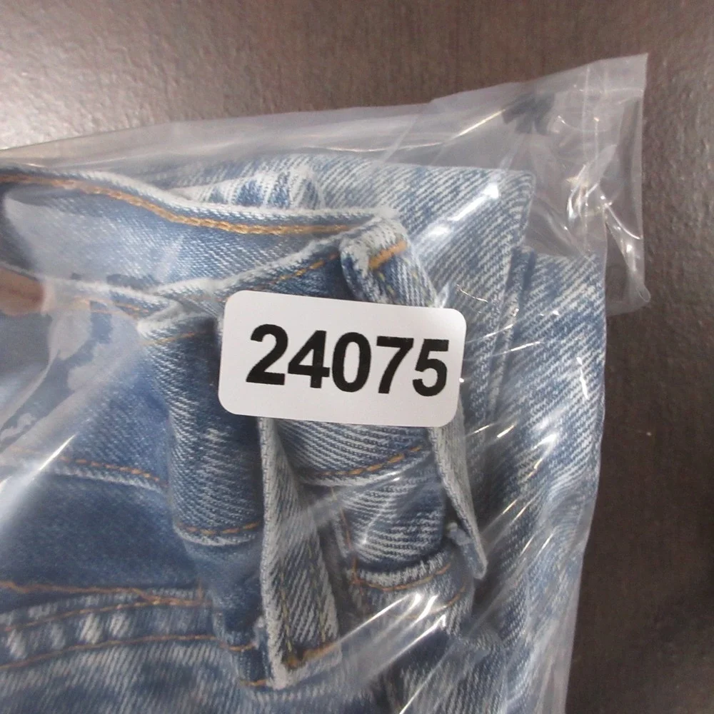 Levis Jeans Mens 31x30 Blue 501 Button Fly Original Straight Acid Wash Denim